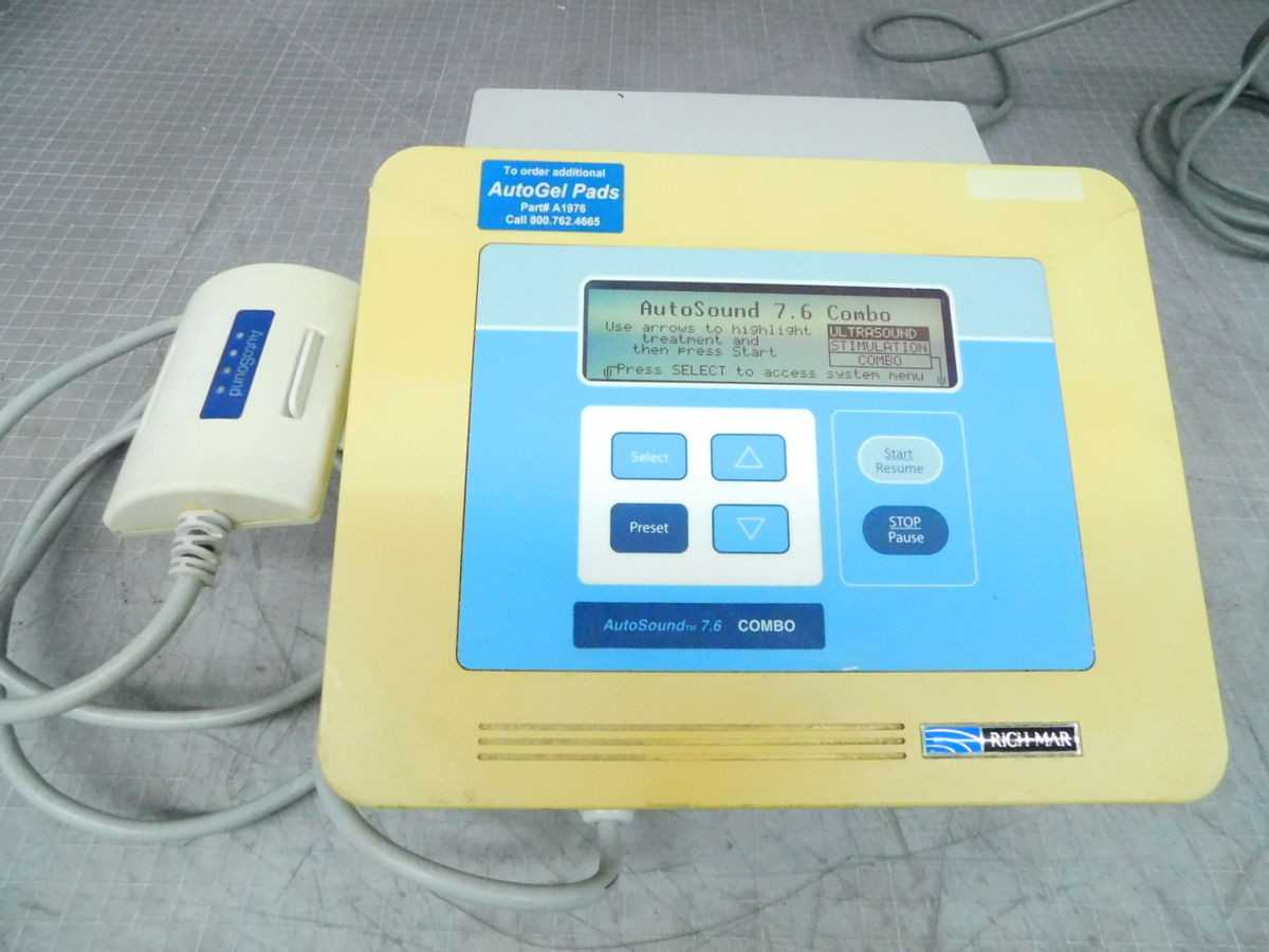 Rich-Mar Autosound 7.6 Combo – Automatic Hands-Free Ultrasound System - MISCELLANEOUS
