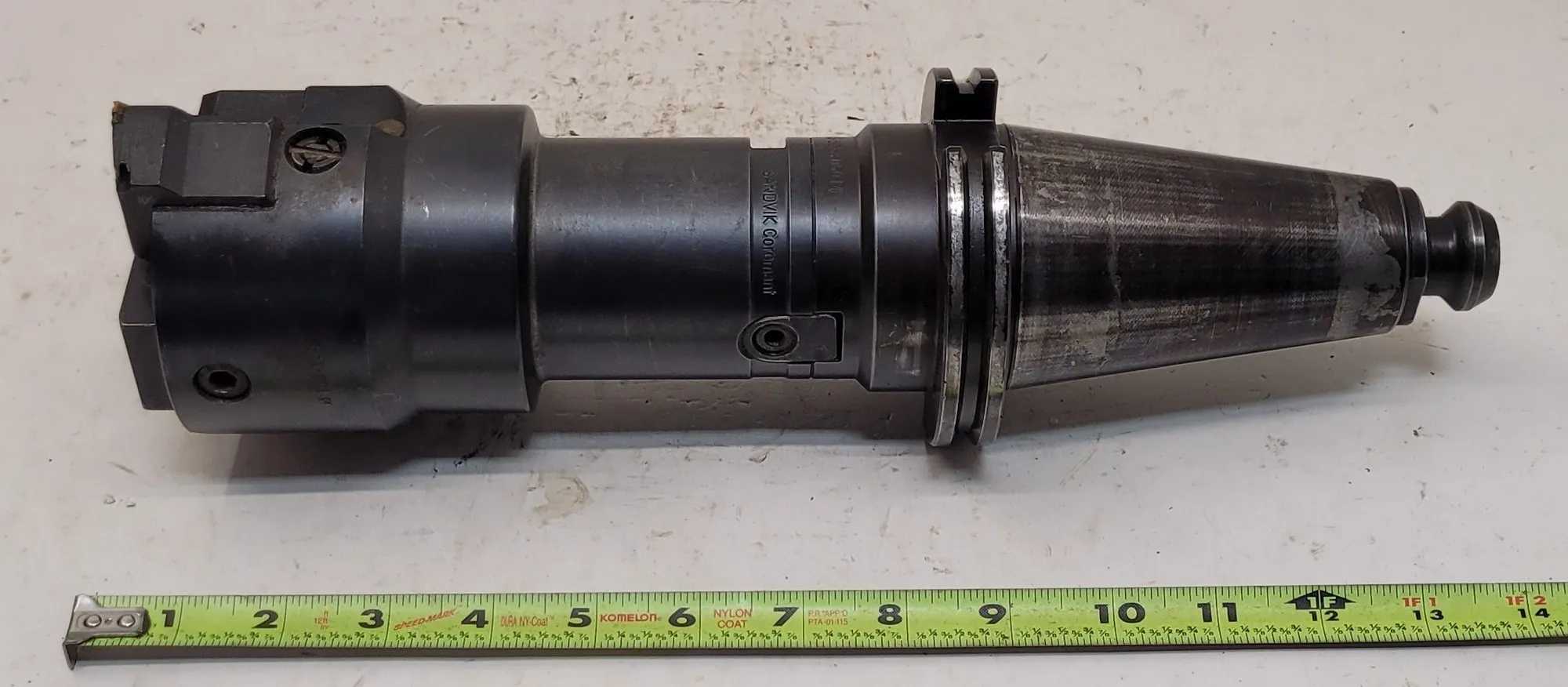 SANDVIK COROMANT VARILOCK 391.68-090 63 130 TRUBORE TWIN BORING TOOL W/ CAT 50 HOLDER - MACHINING TOOLING & PARTS