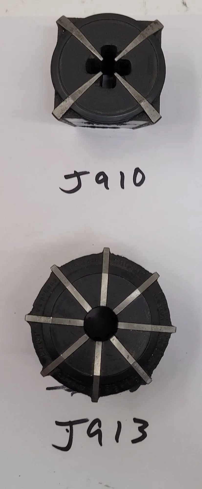 JACOBS RUBBER FLEX COLLETS - SET OF 6 - VARIOUS SIZES (J910, J911, J912, J913, J916, J920) - MACHINE TOOLING