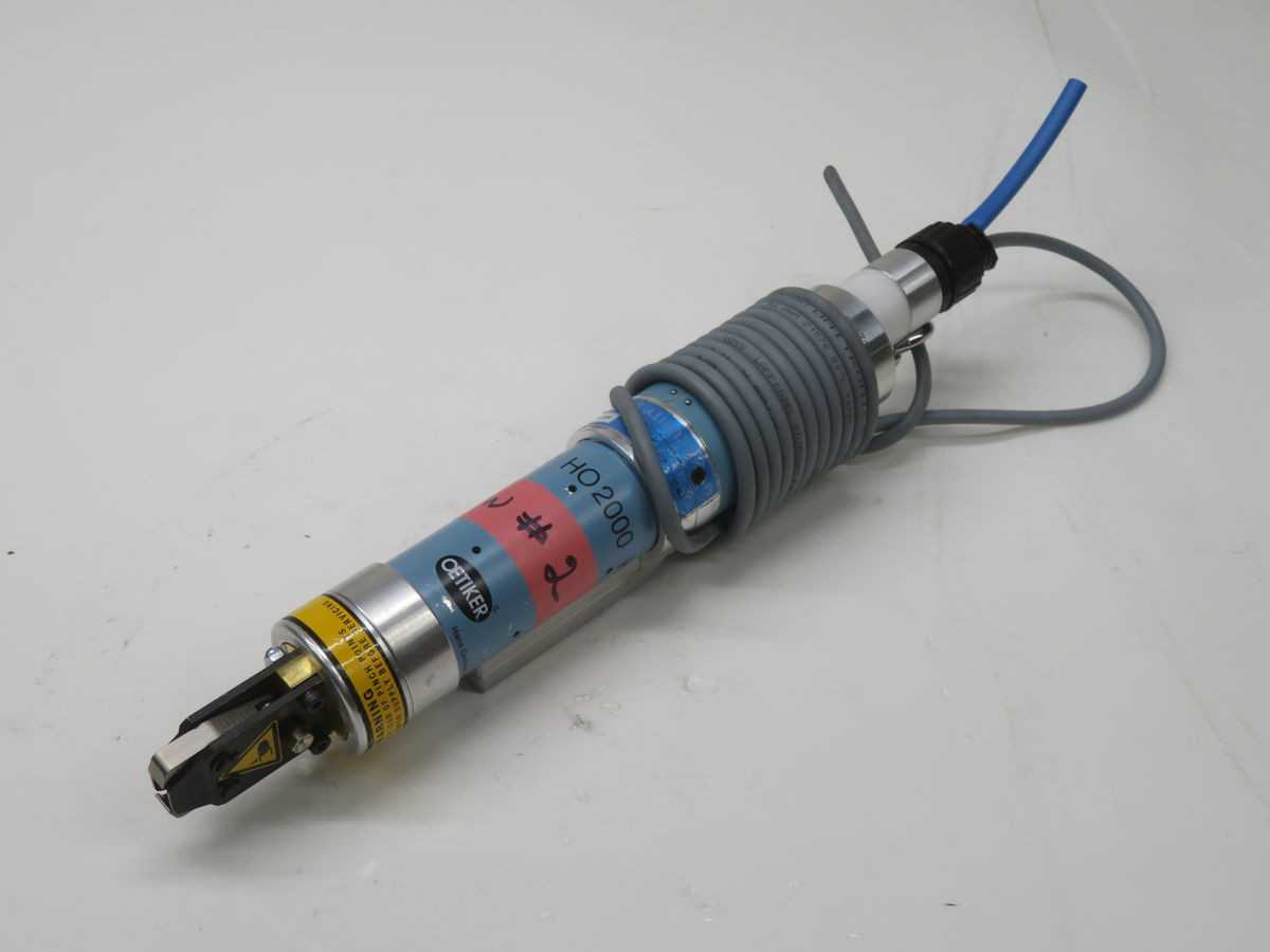 OETIKER HO 2000 HIGH-PRECISION, SHORT-BODY PNEUMATIC PINCER T268310 - AUTOMATION & CONTROLS