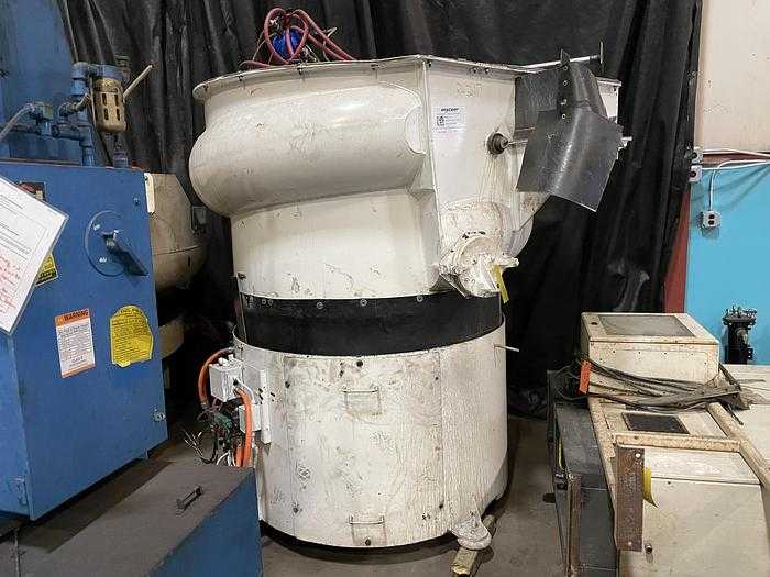 WALTHER CA-650-1 VIBRATORY FINISHING SYSTEM 22.9 CU FT - HIGH CAPACITY, 7500 LBS - VIBRATORY FINISHING MACHINES