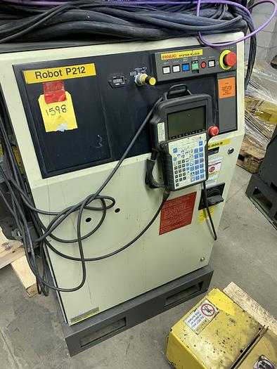 2003 FANUC S-500IB ROBOT, 15KG PAYLOAD, 2757MM REACH, LOW USAGE 6747.2 HRS - ARTICULATED ROBOTS