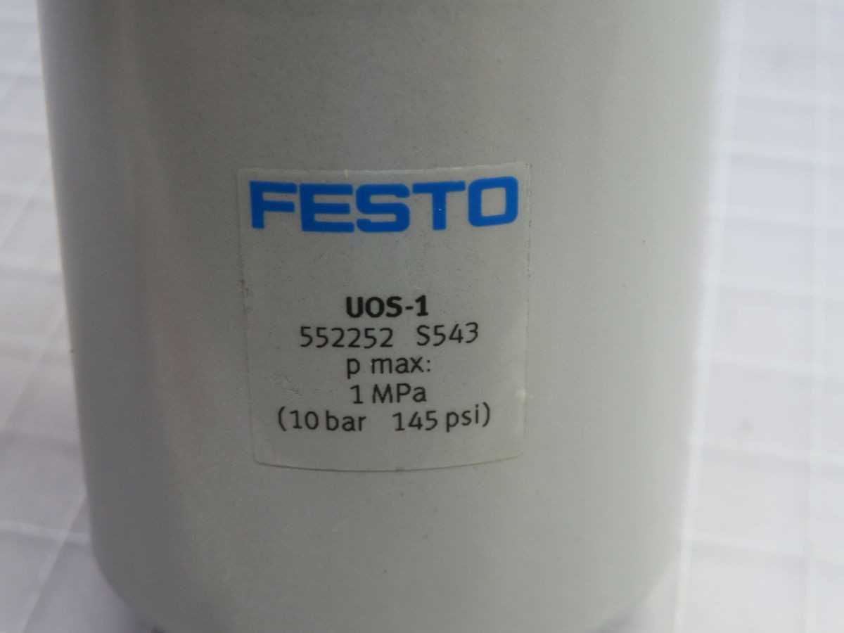 FESTO MS6-SV Quick Exhaust Valve T262838 - 1/2" NPT, 24V, 2M12 Connector - EXHAUST VALVE