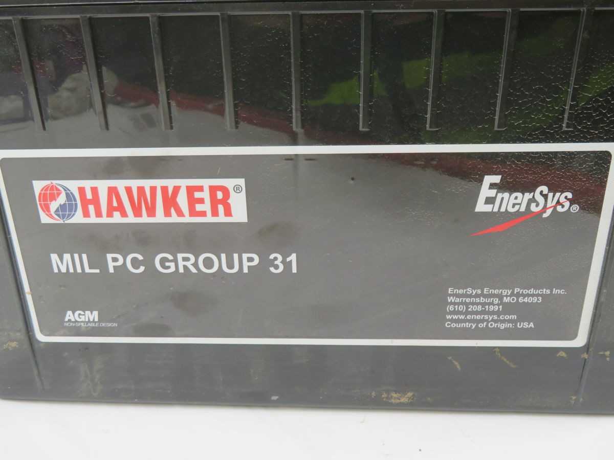 HAWKER MIL PC G31 0790-2510 BATTERY T264950 - UPS BATTERY