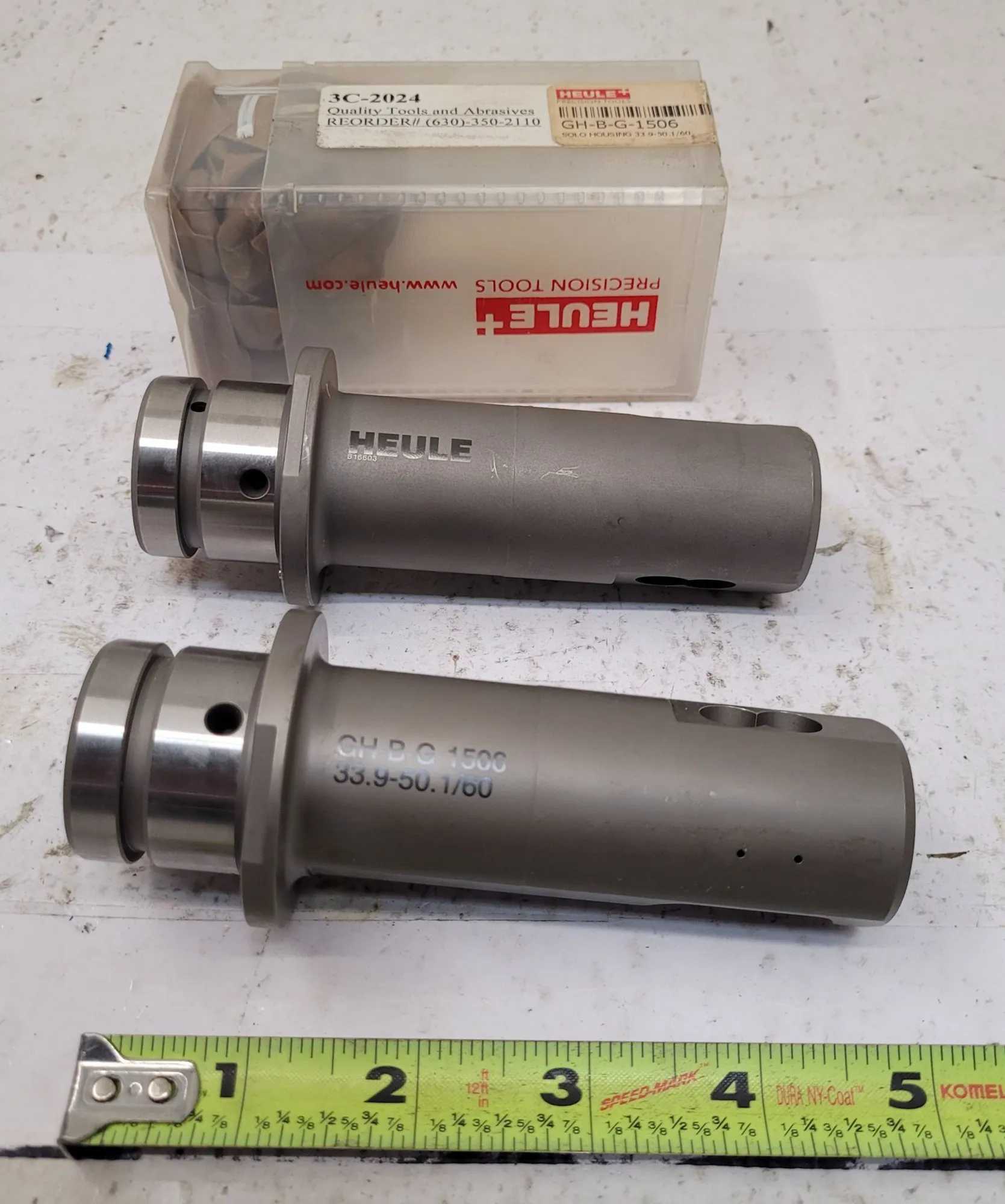 HEULE GH-B-G-1506, 3C-2024 SOLO HOUSING, SET OF 2 - MACHINING TOOLING & PARTS
