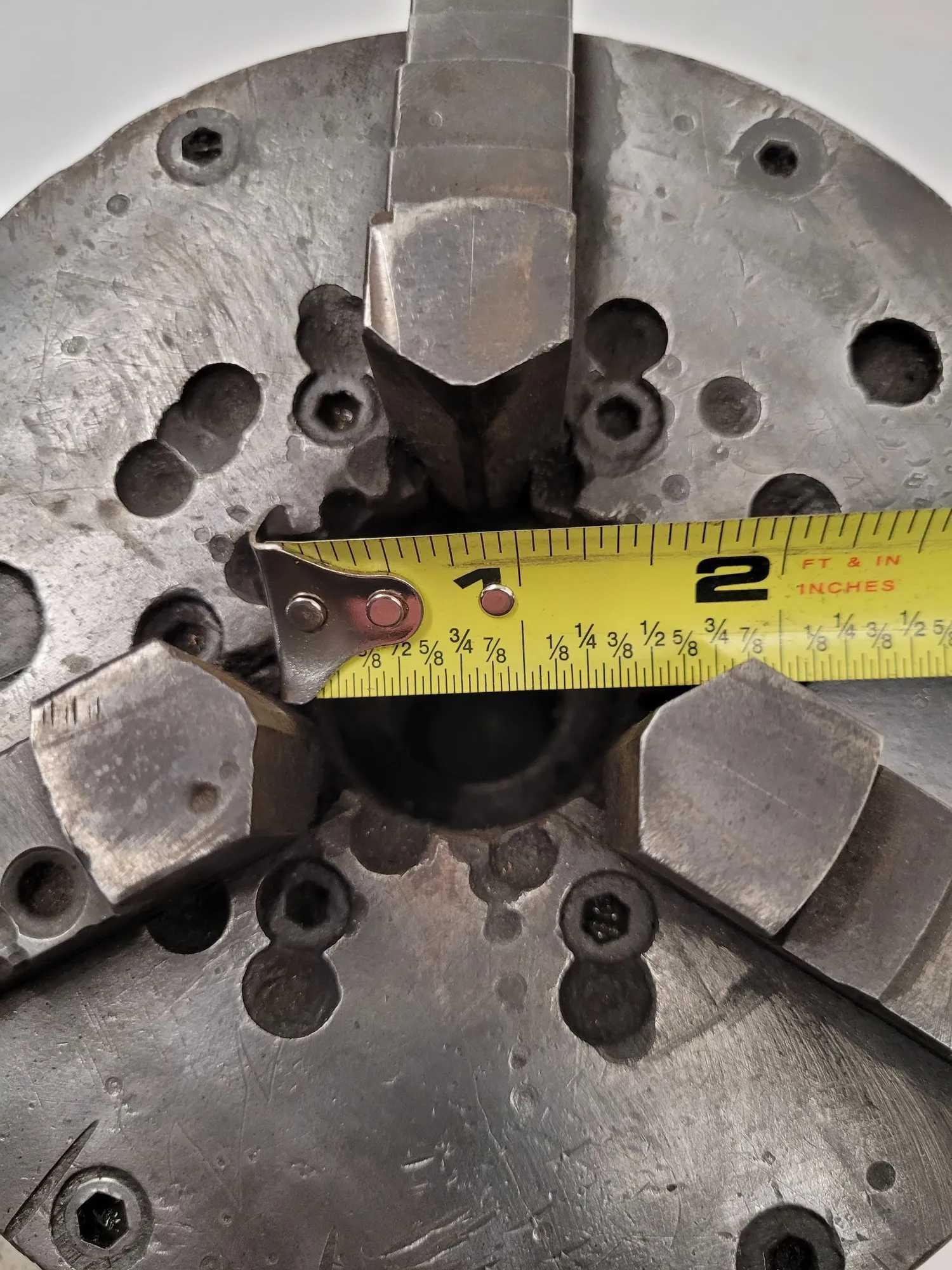 BUCK 6" - 3 JAW CHUCK W/ SUPER SPACER - MACHINE TOOLING