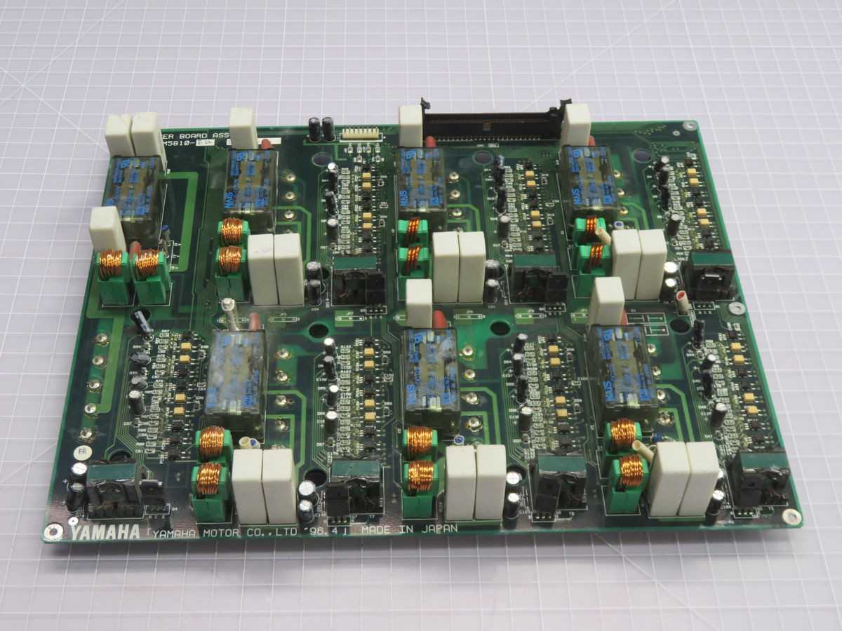 Yamaha KJ0-M5811-020 KJ0-M5810-E22 PLC Processor T264036 - PLC MODULES