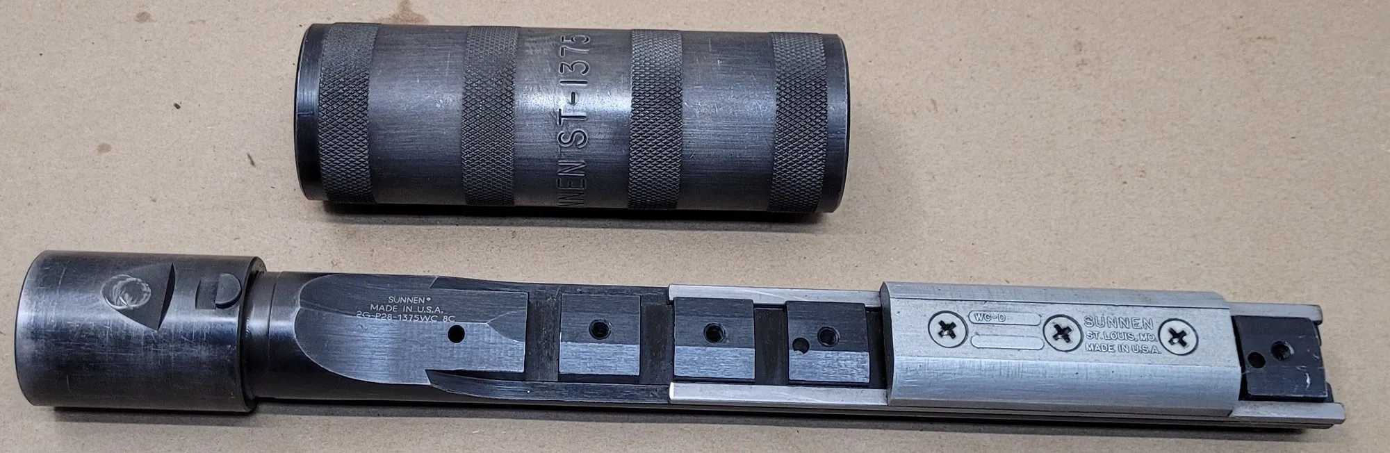 SUNNEN 2G-P28-1375 WC HONING MANDREL, DIA RANGE 1.355" - 1.500" - MACHINE TOOLING