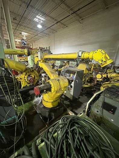 2001 FANUC S-500I ROBOT, 15KG PAYLOAD, 2739MM REACH, RJ3 CONTROLLER, HIGH PRECISION