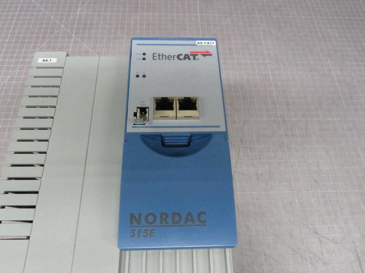 NORDAC SK 515E-112-340-A INVERTER, 480 VAC INPUT, 15 HP OUTPUT, 23.0 A OUTPUT, 0-400 HZ OUTPUT, IP55 - GEARMOTOR