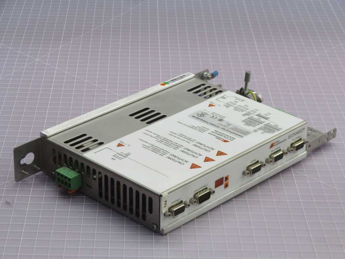 ECOVARIO 114RR-BJ-000-000 SERVO DRIVE CONTROLLER BH0817 - SERVO DRIVES