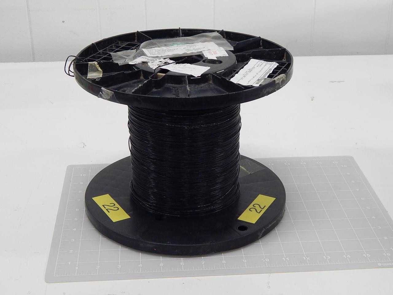 Lot of 2000 Ft Harbour SSM19018-22B-UE-0 Wire - ELECTRICAL PLUGS