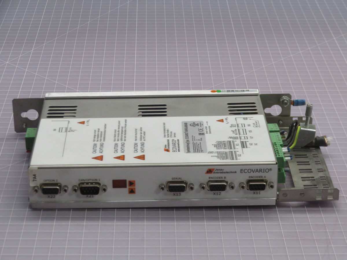 ECOVARIO 114RR-BJ-000-000 SERVO DRIVE CONTROLLER BH0817 - SERVO DRIVES
