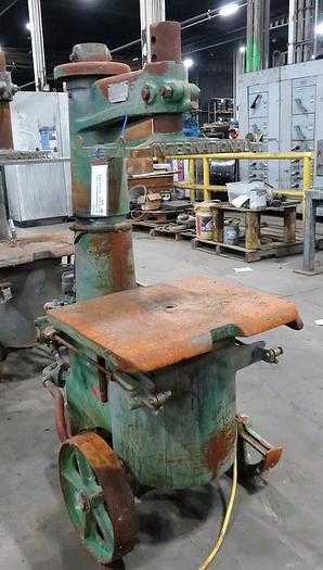 INTERNATIONAL LVJS MOLDING SQUEEZER, 14IN CYL, 16K+LB FORCE, 24X24 TABLE, 12IN DRAW - METAL FABRICATION