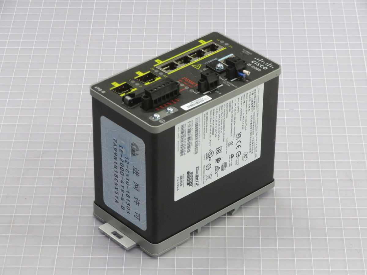 Cisco IE-2000-4TS-G-B V01 Ethernet Switch - Reliable Networking Solution - SWITCHES