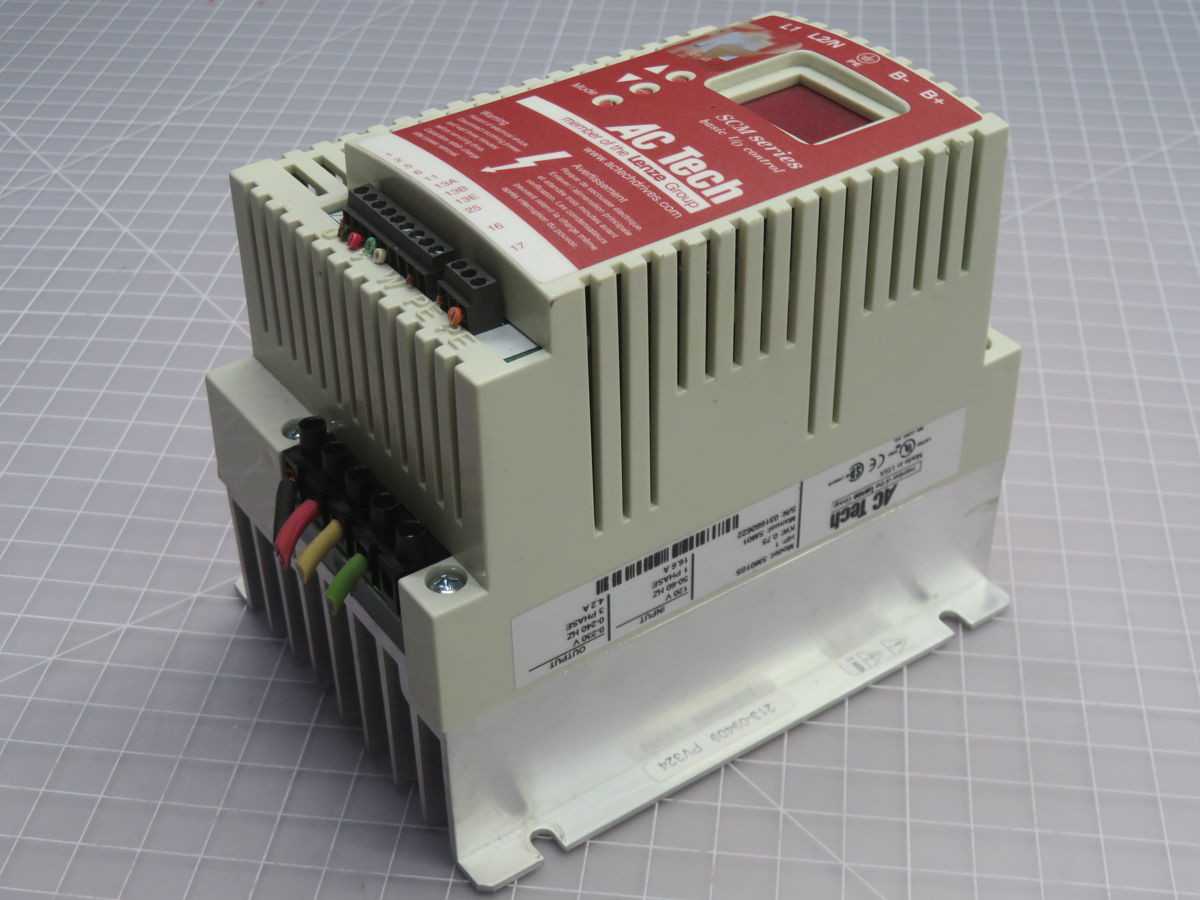 AC TECH SM010S STANDARD INVERTER DRIVE T264798 - AC VFD DRIVES