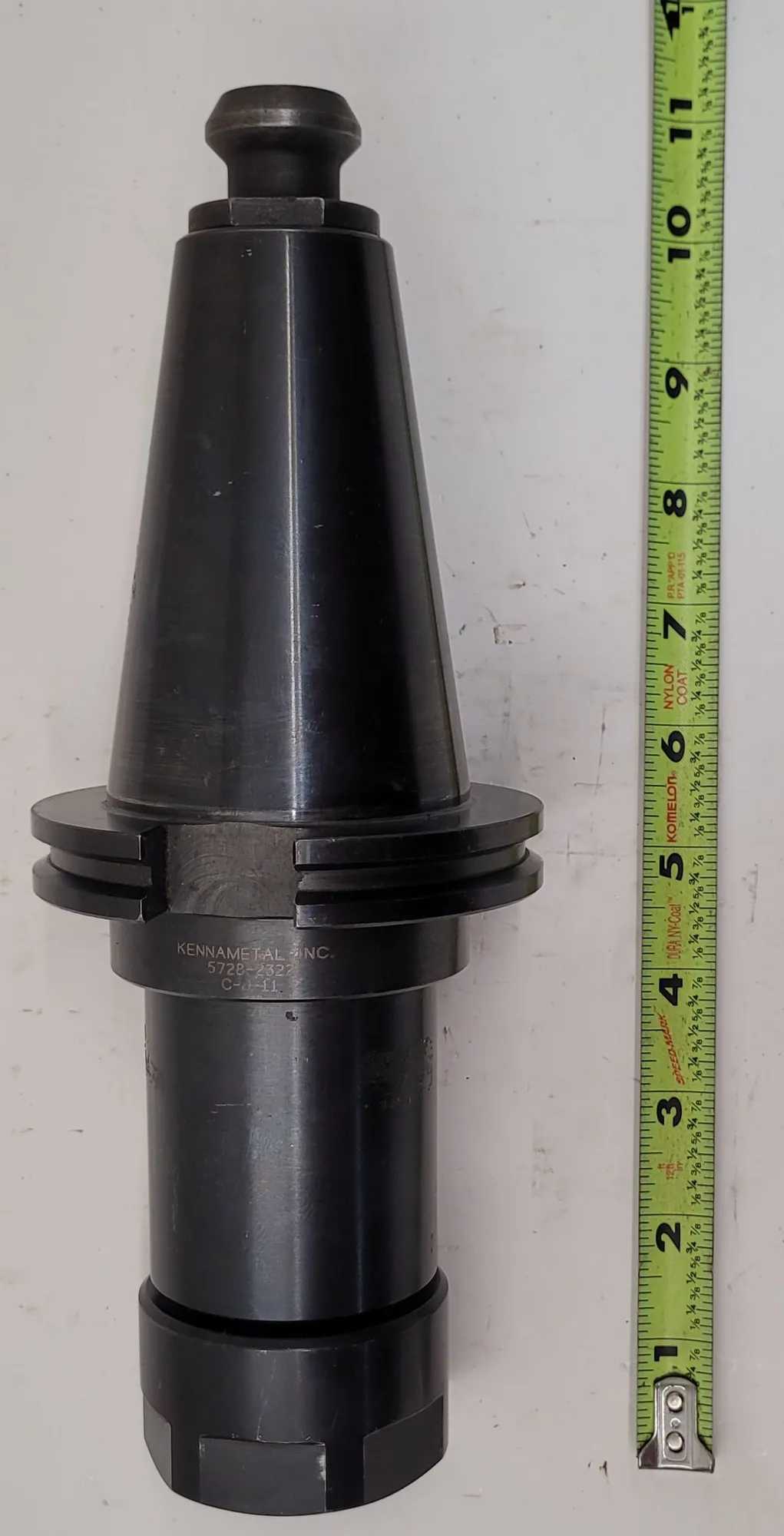 LOT OF 20 CAT 50 TOOL HOLDERS, UNIVERSAL, GTI, KENNAMETAL, COMMAND, SECO, SANDVIK, LYNDEX - MACHINING ACCESSORIES & TOOLING