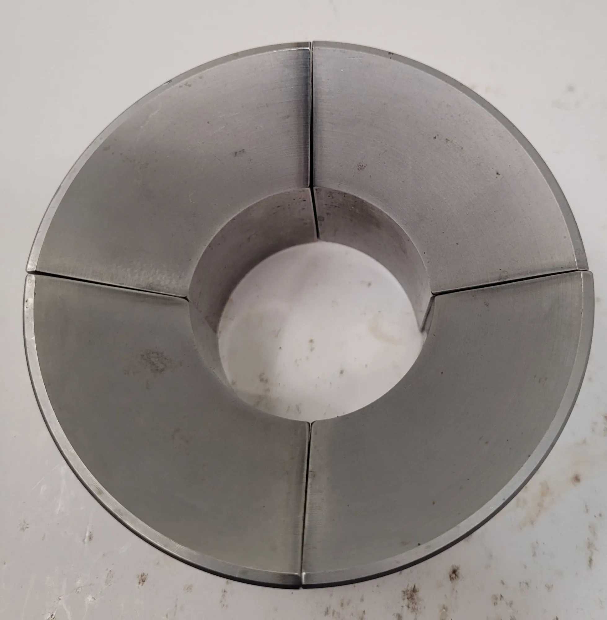 SUPERIOR CINCINNATI COLLET PAD 2 1/8" S-STYLE EMERGENCY COLLET PAD 2” HEIGHT NON-SERRATED - MACHINING TOOLING & PARTS