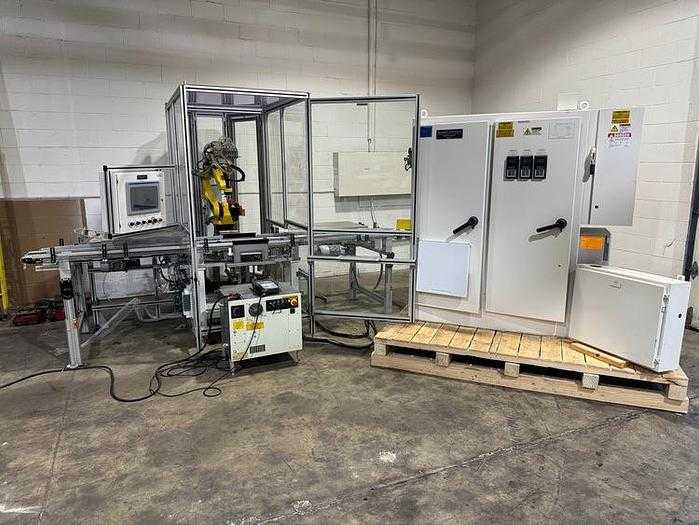 2017 FANUC M-10IA/12 ARTICULATED ROBOT, 12KG PAYLOAD, 1420MM REACH, R-30IB PLUS CONTROLLER - ARTICULATED ROBOTS