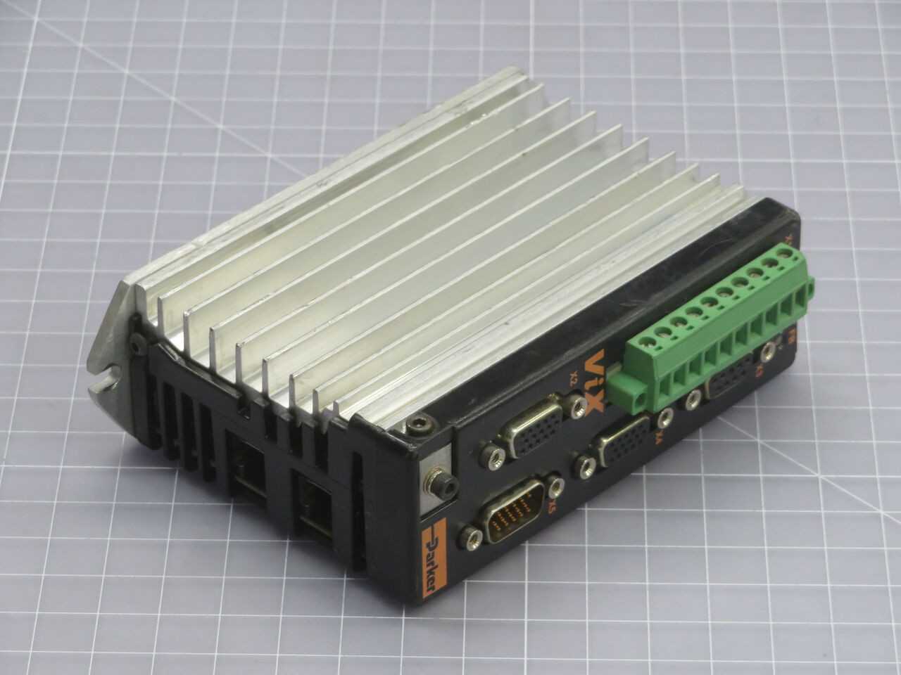 PARKER VIX250IM STEPPER DRIVE, 24-80 VDC INPUT, 4 A PEAK CURRENT, 5 DIG IN, 3 DIG OUT - SERVO DRIVES