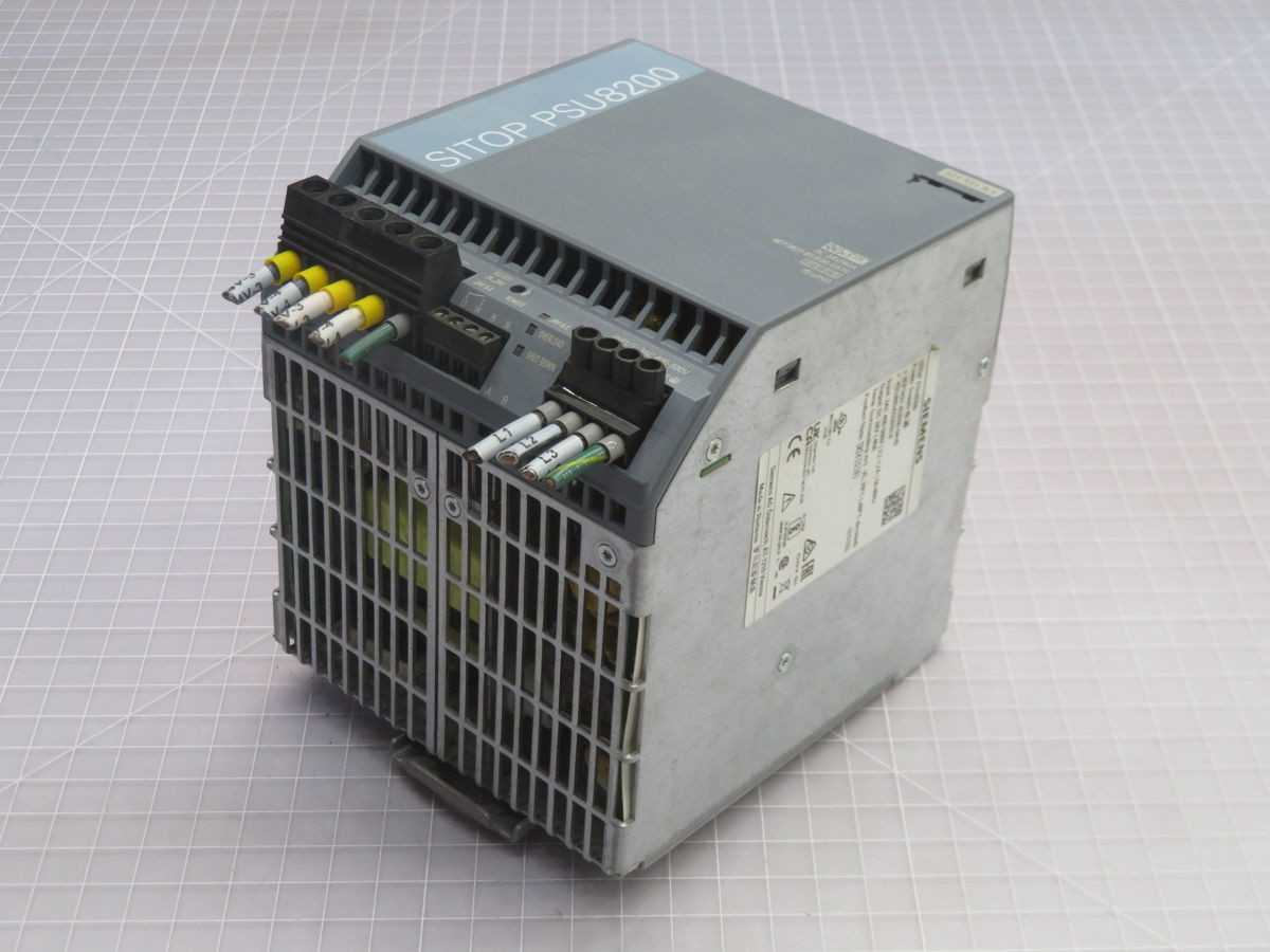 SIEMENS 6EP3437-8SB00-0AYO SITOP PSU8200 POWER SUPPLY T263481 - POWER SUPPLIES