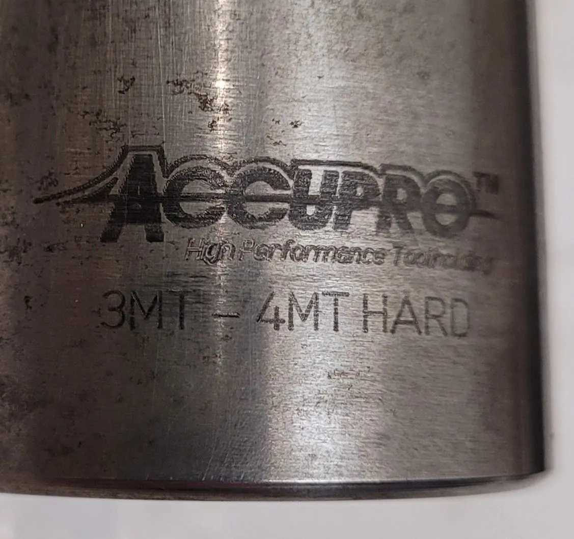 COLLIS 4-PIECE MORSE TAPER SLEEVE SET (MIXED ACCUPRO) - 1MT-2MT, 2MT-4MT (X2), 3MT-4MT - MACHINING TOOLING & PARTS