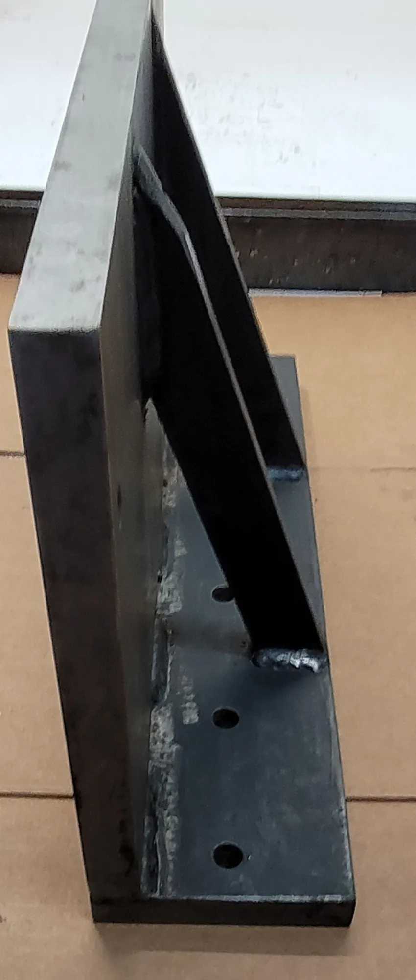 90 DEGREE ANGLE PLATE - 20IN WIDE X 12IN HIGH X 5IN DEEP (BASE) - MACHINING TOOLING & PARTS