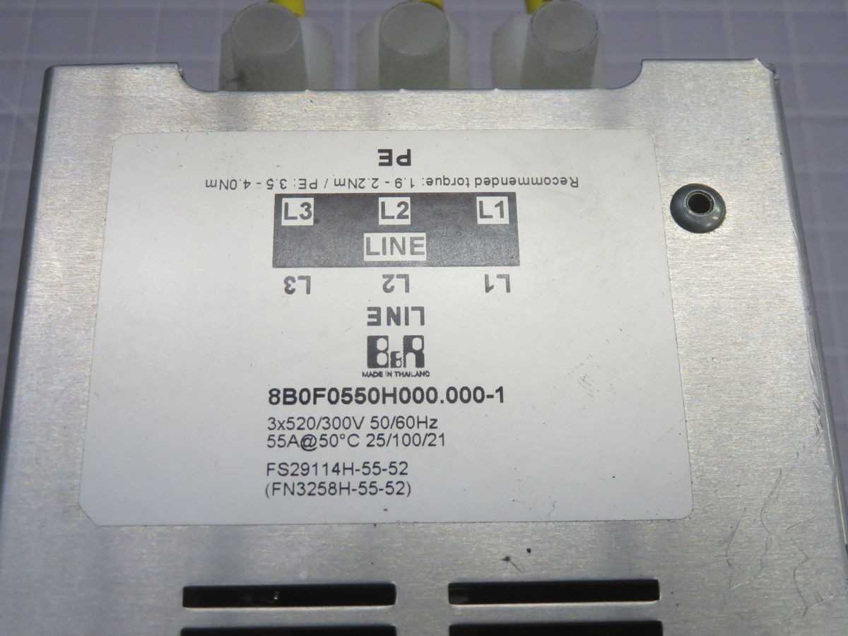B&R 8B0F0550H000.000-1 AUXILIARY SUPPLY MODULE T264383 - POWER INVERTERS
