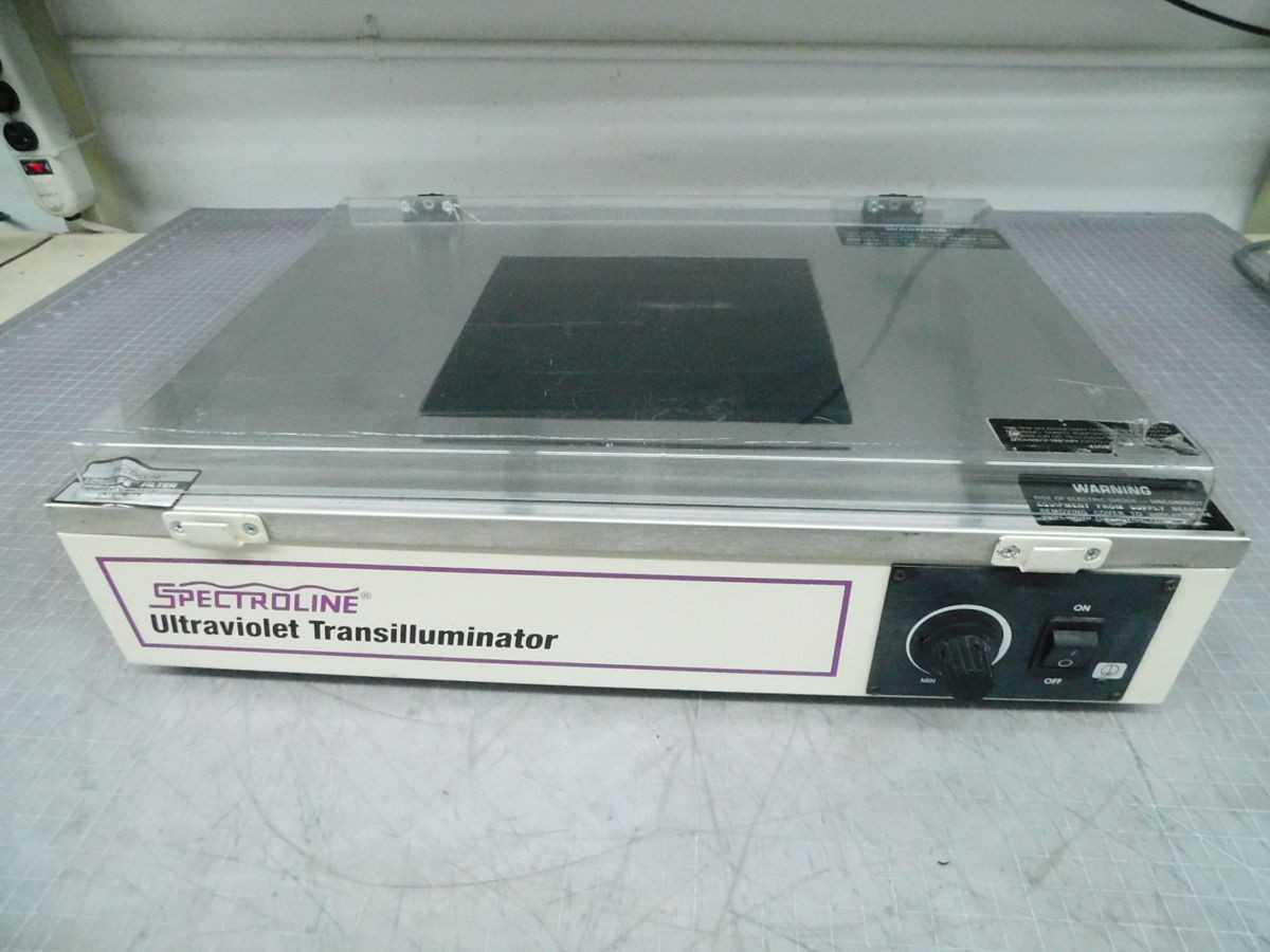 SPECTRONICS, SPECTROLINE TVC-312R LTRAVIOLET VARIABLE INTENSITY TRANSILLUMINATOR M7226 - INDUSTRIAL PARTS