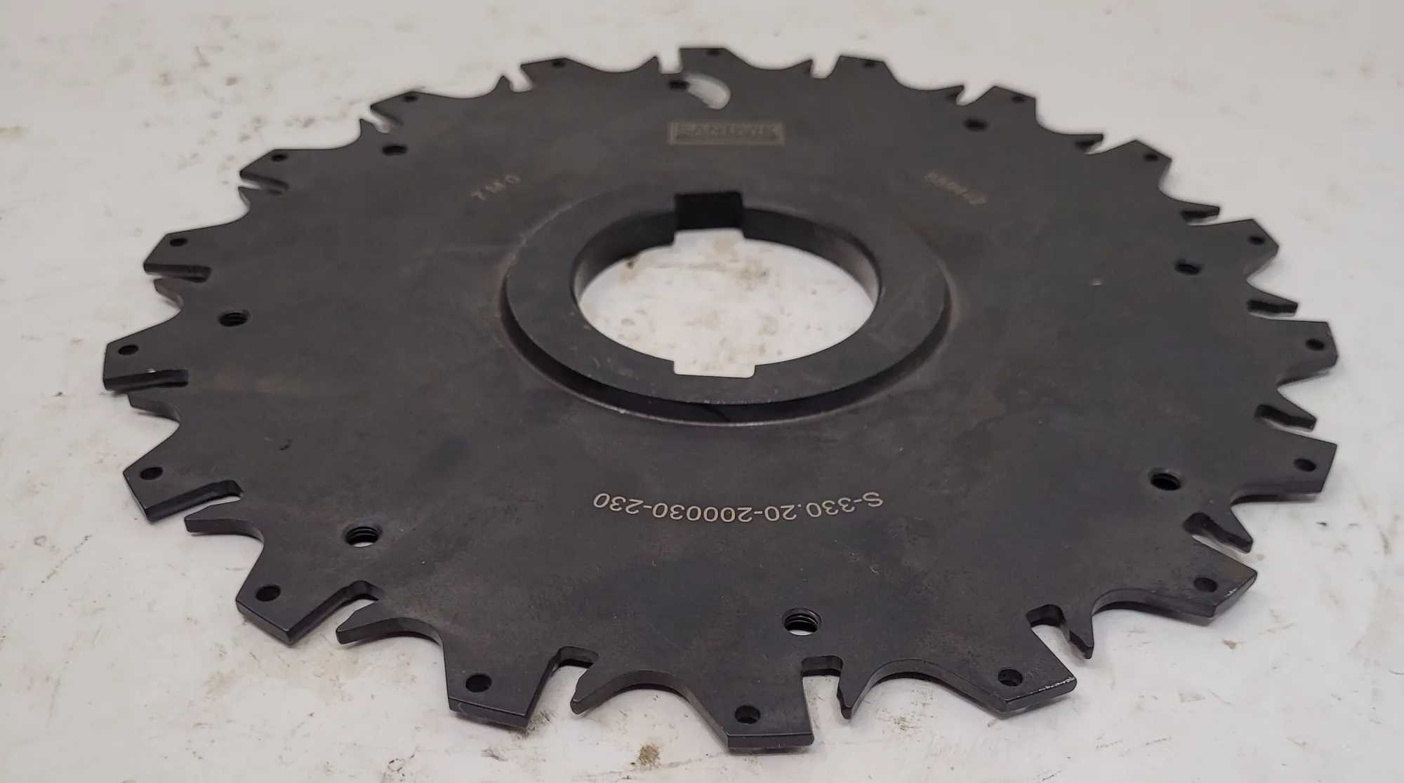 SANDVIK COROMANT S-330.20-200030-230 T-MAX SLITTING Q-CUTTER 7.75” OD - MACHINE TOOLING