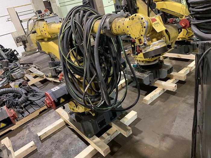 2002 FANUC S-500IB ROBOT - 15KG PAYLOAD, 2757MM REACH, RJ3IB CONTROL - ARTICULATED ROBOTS