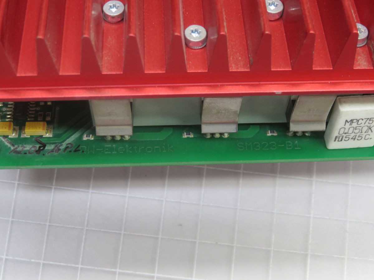 RW ELEKTRONIK SM3 130 05 0300 00700262 POWER SUPPLY CIRCUIT BOARD BH0851 - PCB CIRCUIT BOARDS