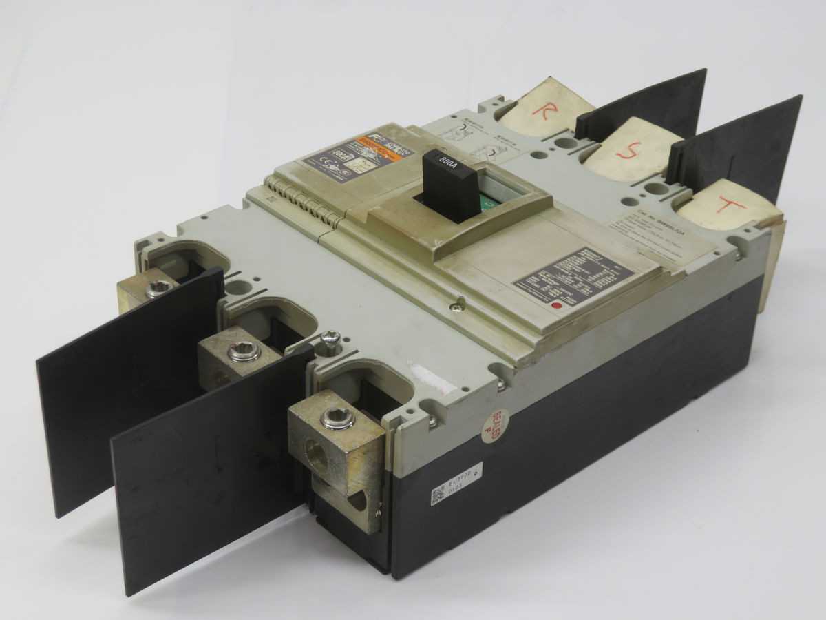 FUJI ELECTRIC BW800RAGU-3P800 CIRCUIT BREAKER T267366 - CIRCUIT BREAKERS