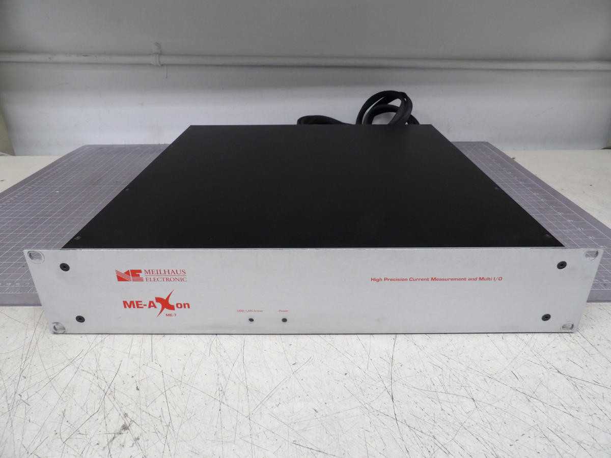 Me Meilhaus Electronic Me-Axon Me-7, Current Measurement, Multi I/O, 120/240 VAC Input - ELECTRICAL TESTING EQUIPMENT
