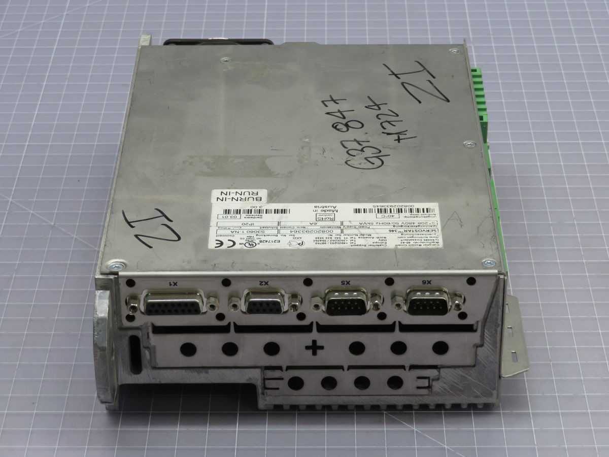 SERVOSTAR S3060 1-NA SERVO DRIVE, 208-480V, 6A CONT, 18A PEAK, 3.0KW CONT. POWER, IP20 - SERVO