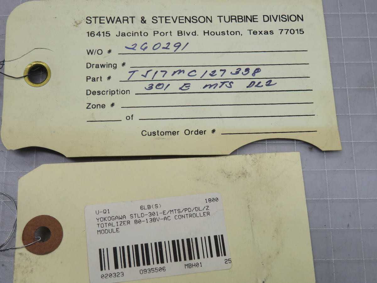 YOKOGAWA STLD-301-E/MTS/PD/DL/Z TOTALIZER, EM FLOW, 100-240V AC POWER, PULSE OUT, RS-485 - INDUSTRIAL PARTS