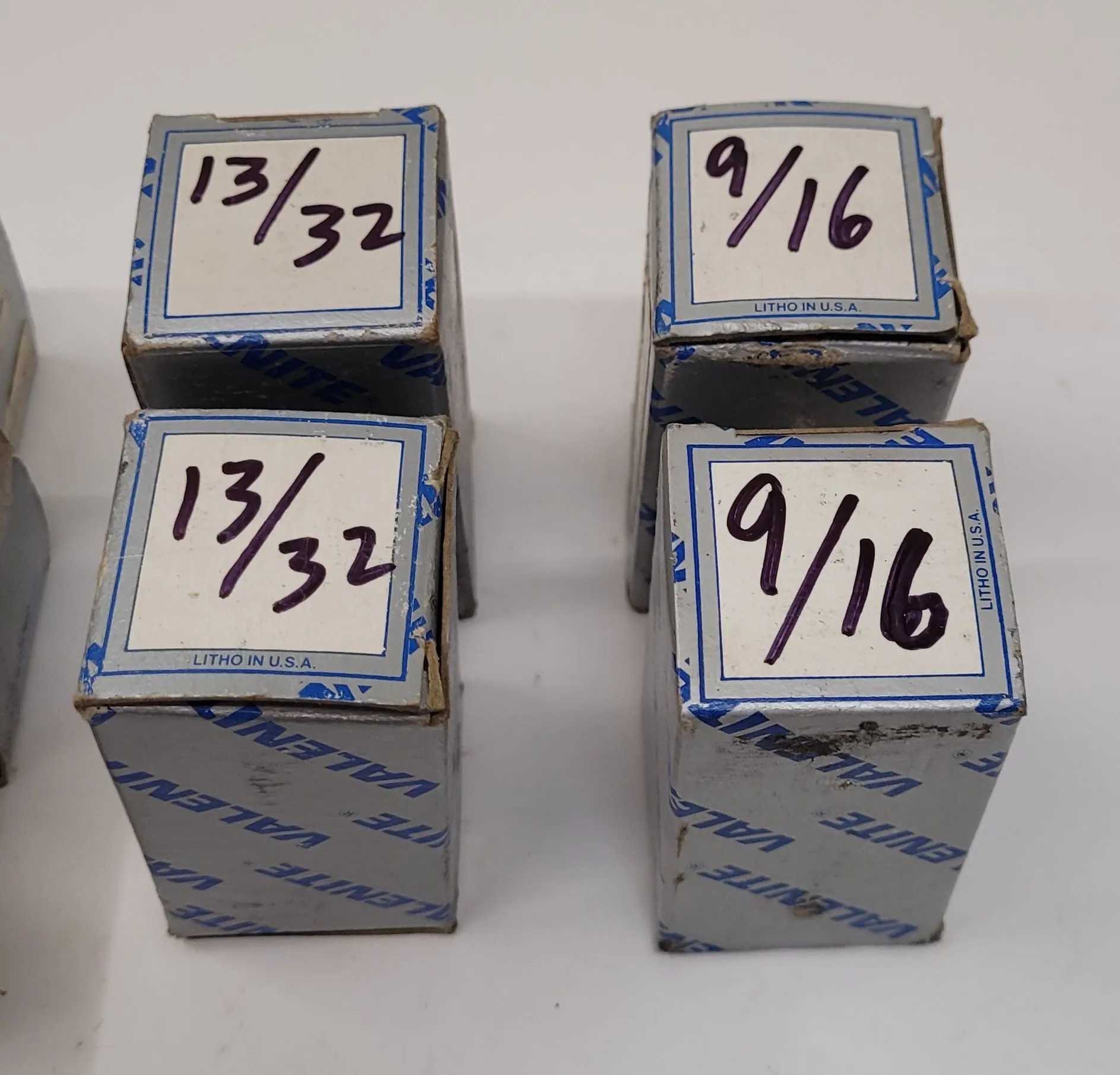 VALENITE VCFC COOLIT COLLET SET (15 PIECES) – VARIOUS INCH AND METRIC SIZES - MACHINING TOOLING & PARTS