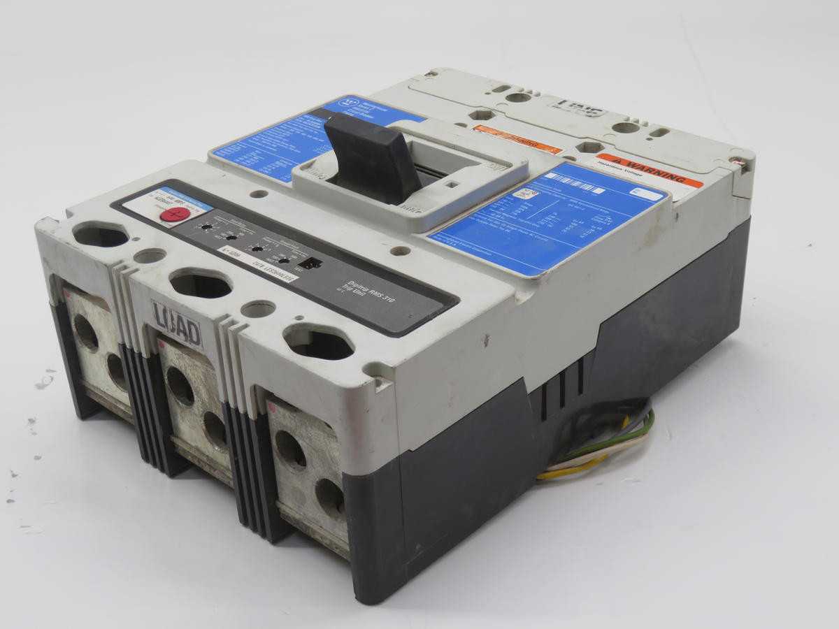WESTINGHOUSE HLD3600F CIRCUIT BREAKERS, 600 A RATED, 600 VAC/250 VDC VOLT, 100 KA INT. - CIRCUIT BREAKERS