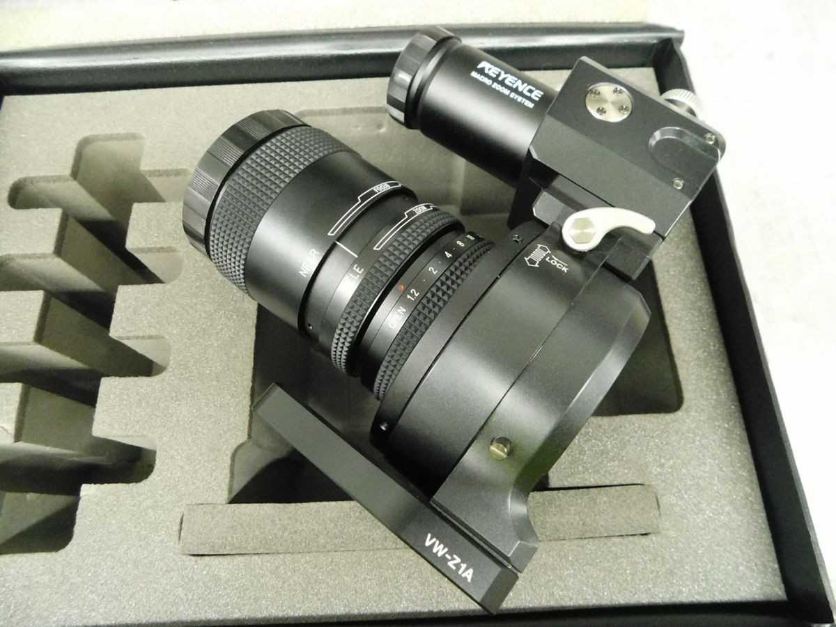 Keyence VW-Z1A Microscope, 20:1 Zoom Ratio, 0.1X-2.0X Mag Range, 95 mm Working Distance - LAB & SCIENTIFIC