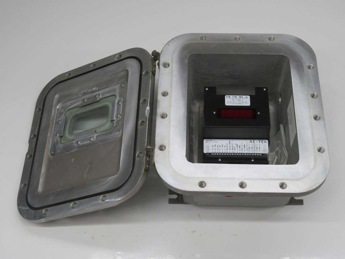 AI-TEK EXB-8106 ENCLOSURE, 120VAC 1-PH/24VDC POWER INPUT, 10W MAX POWER CONSUMPTION - ELECTRICAL ENCLOSURES