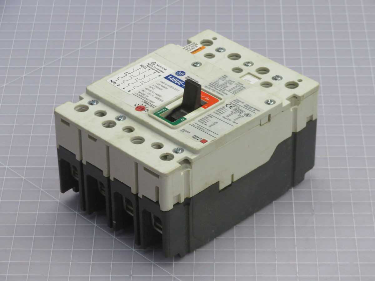 ALLEN BRADLEY 140UE-H2 CIRCUIT BREAKER T262638 - CIRCUIT BREAKERS