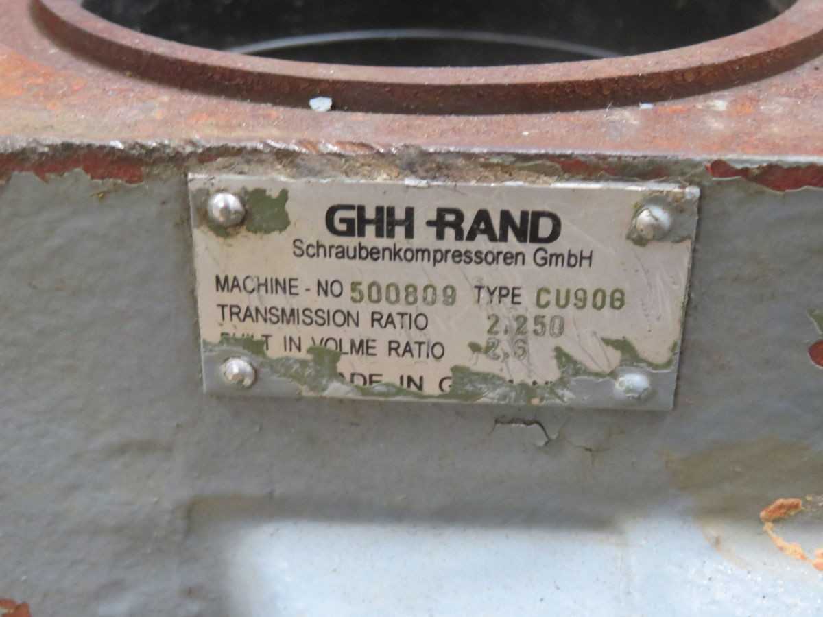 GHH-RAND CU809 Elgi Air Compressor Airend System - AIR COMPRESSOR PARTS