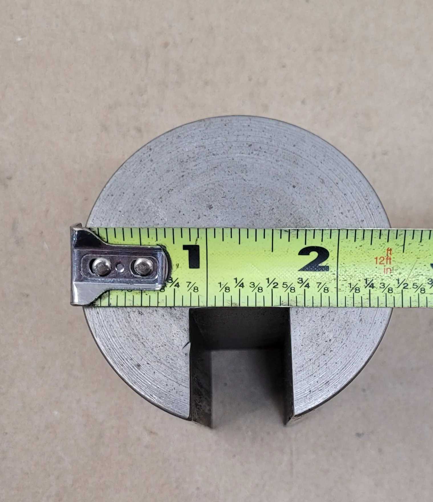 KEYSEATER BROACH BUSHING 2-1/2" OD, 3" OAL, 3/4" SLOT SIZE - MACHINE TOOLING