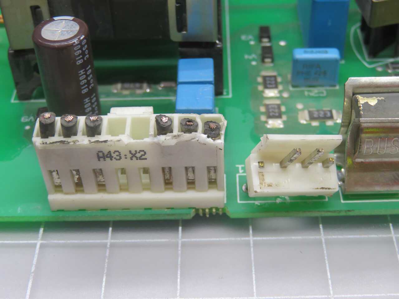 ABB 64493647D 1/2 APOW-01C Power Supply Board T269450 - PCB CIRCUIT BOARDS