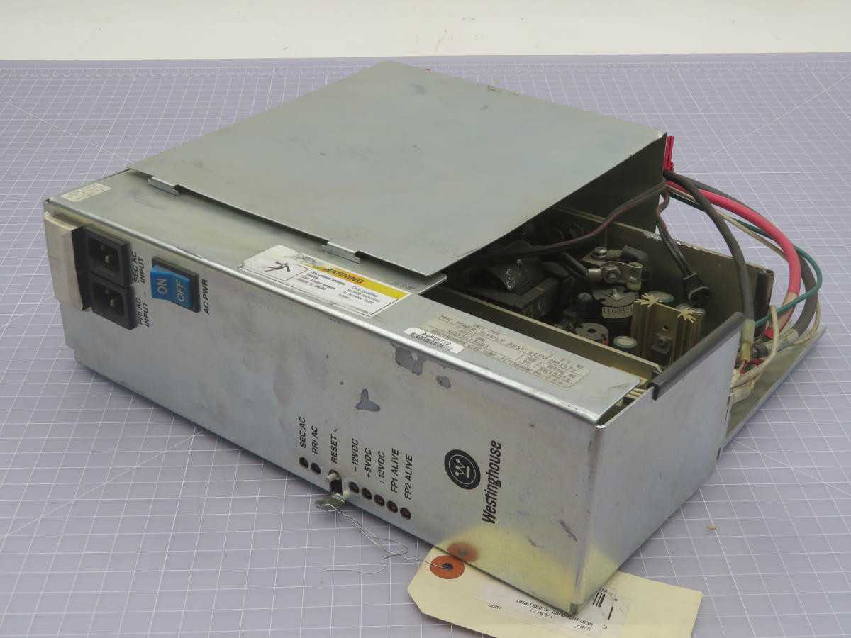 WESTINGHOUSE 4D33613G01 MMI POWER SUPPLY ASSEMBLY T216467 - PLC MODULES