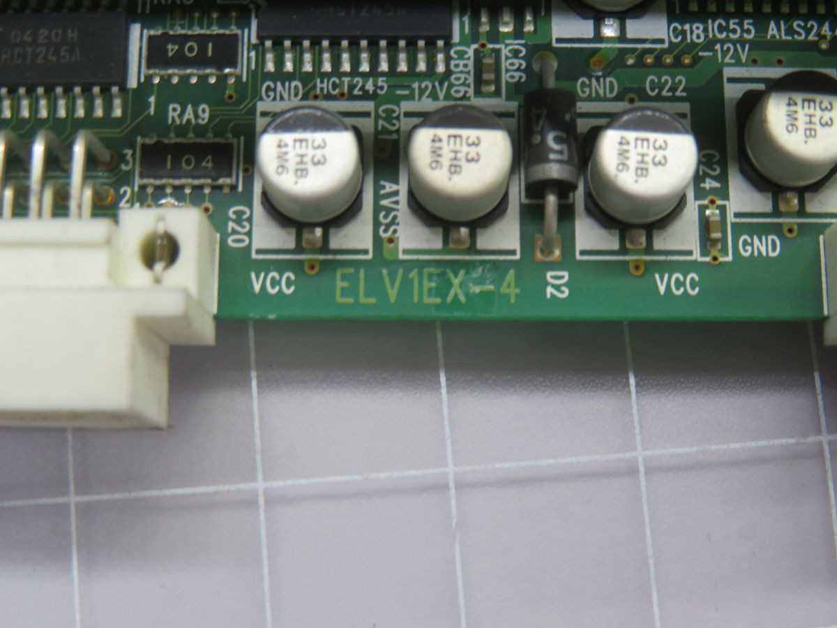 PANASONIC ELV3EX-1 ELV1EX-4 PBF CIRCUIT BOARD BH0643 - OPERATOR CONTROLS