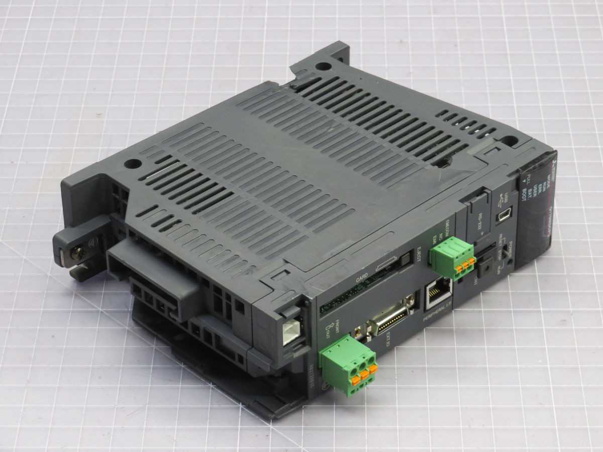 MITSUBISHI Q170MSCPU MOTION CONTROLLER, 16 AXIS, SSCNET III/H, 4 CHANNELS, 18 POINTS, 24 VDC, 1 MS RESPONSE - PLC MODULES