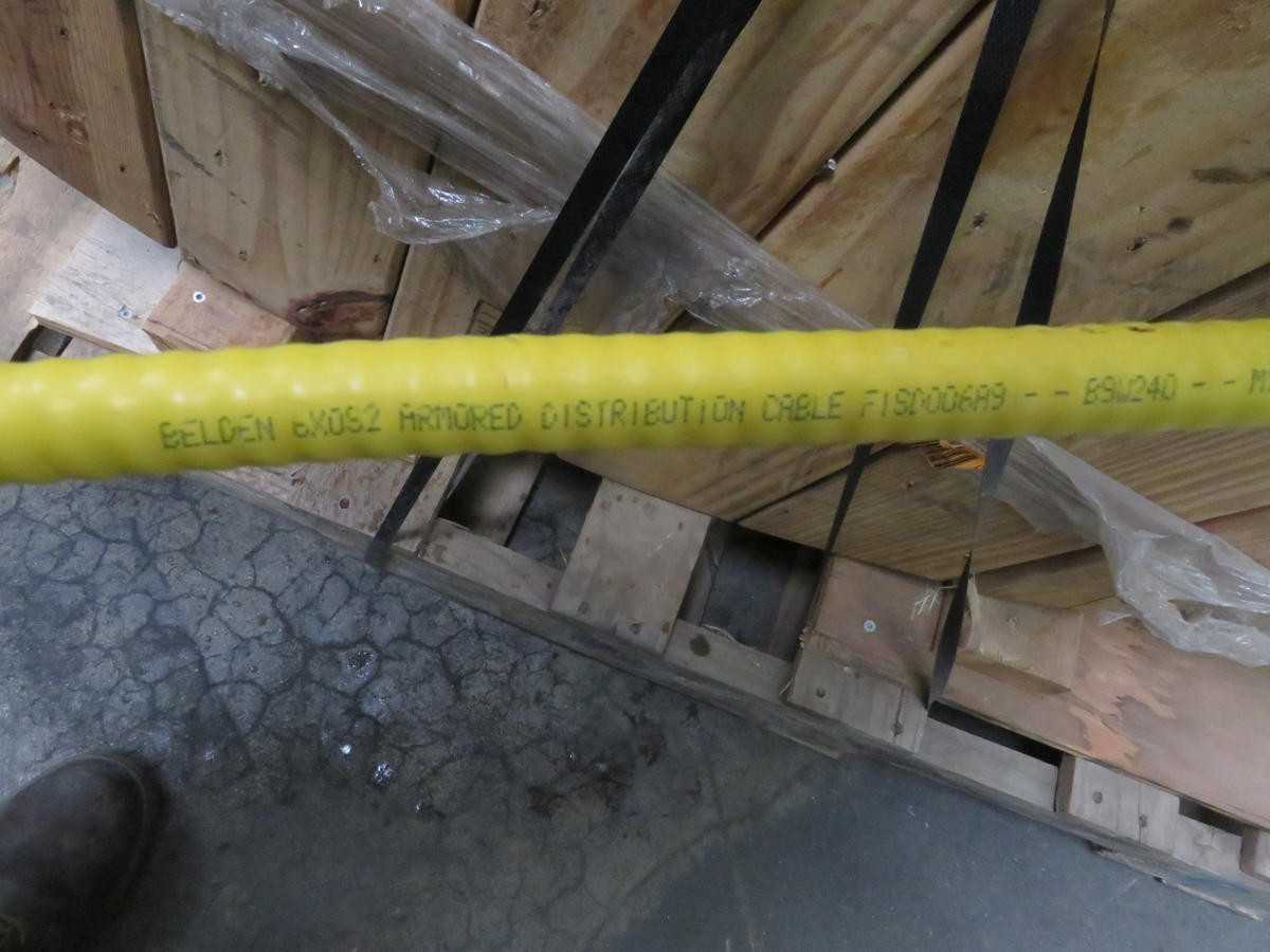 BELDEN B9W240 OS2 FIBER, 6 FIBERS, 8.0 MM OD, 0.40 DB/KM ATTENUATION, -20 TO 70 C TEMP - FIBER OPTIC CABLE
