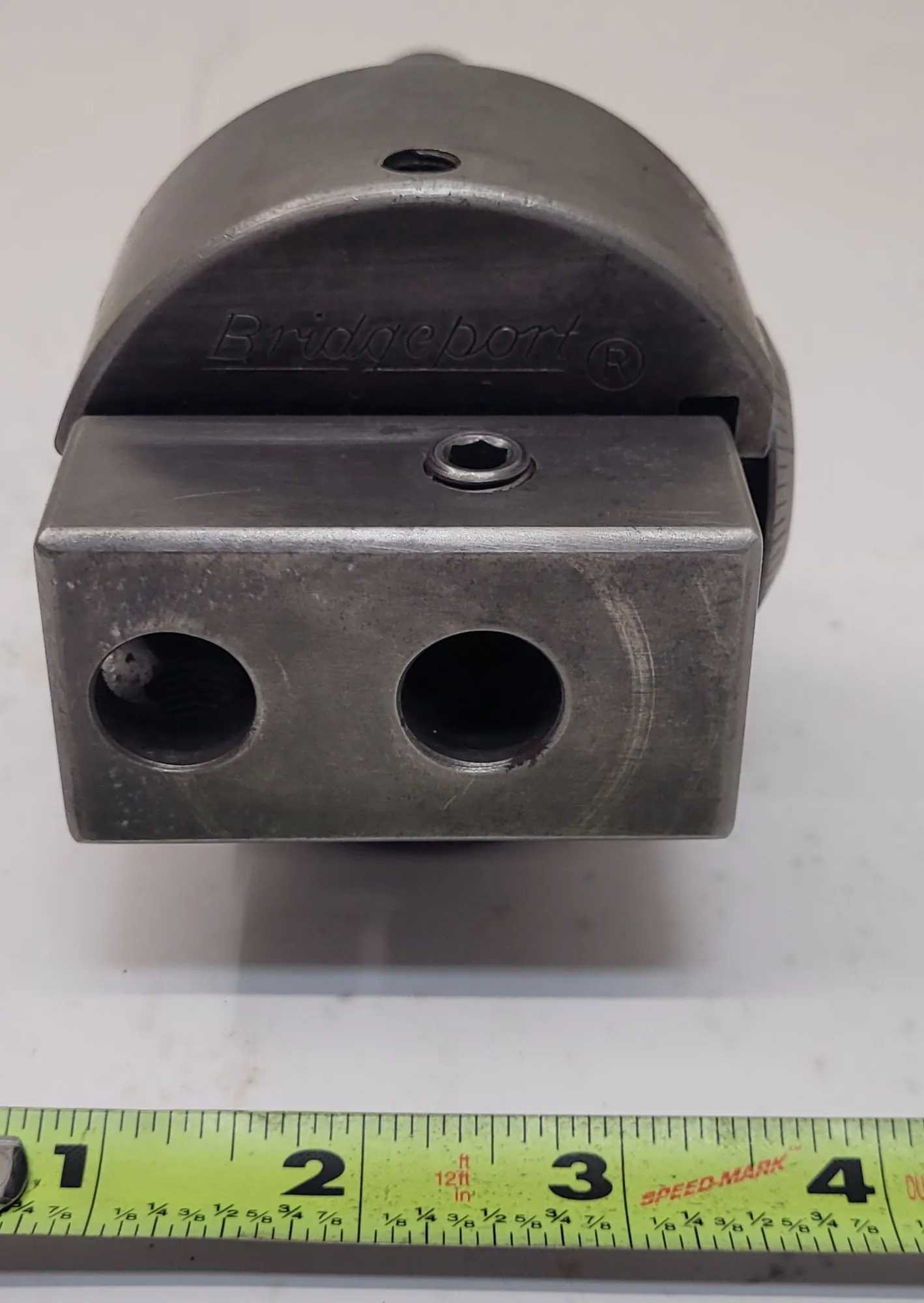 BRIDGEPORT NUMBER 2 BORING HEAD WITH R8 HOLDER - MACHINE TOOLING