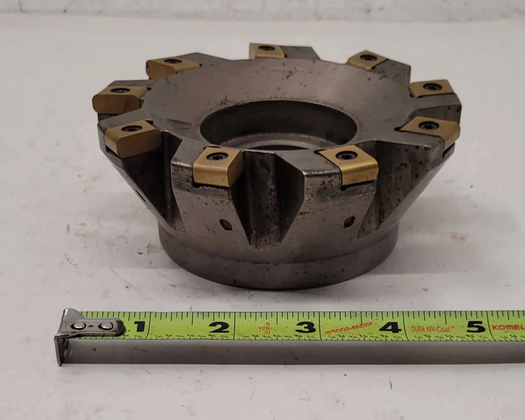 INGERSOLL CUTTING TOOLS CHA50158R01 5" FACE MILL W/ 9 INSERTS - MACHINE TOOLING